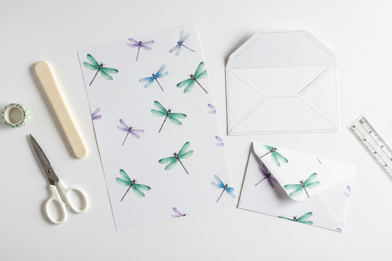 Printable stationery and digital downloads being printed at home — beginner's guide by The Wildflower Paper Studio