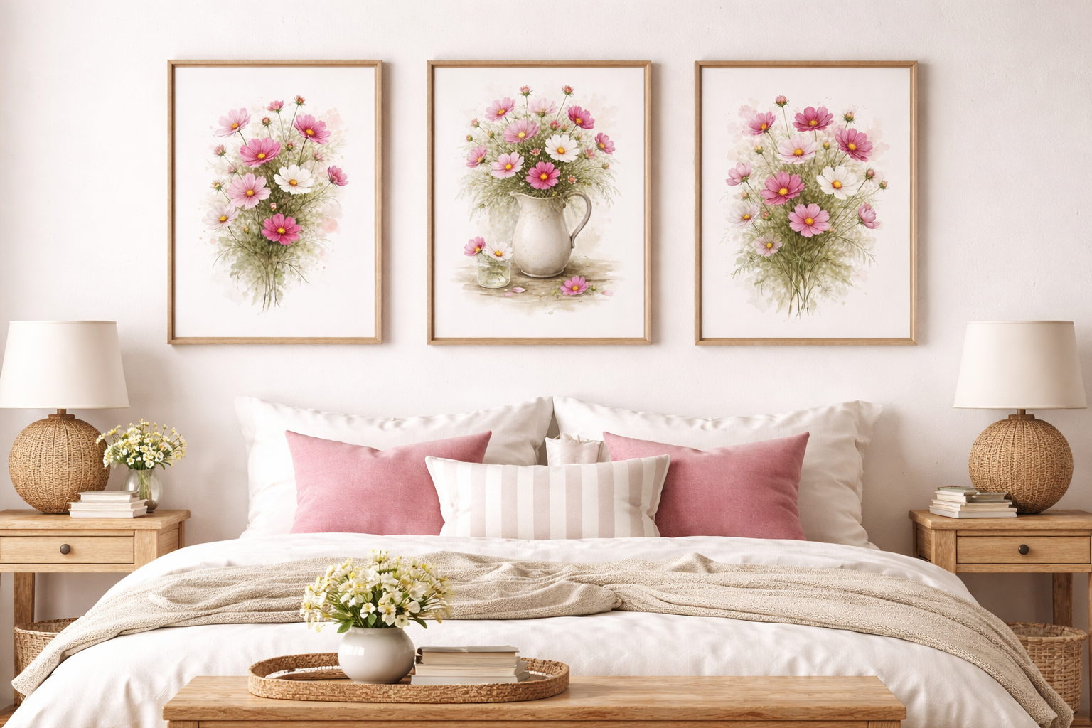 Cosmos themed wall decor printables