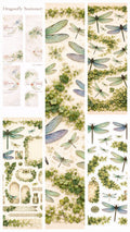 Dragonfly and Ivy Schreibwaren, Scrapbooking- und Sticker-Bundle zum Ausdrucken